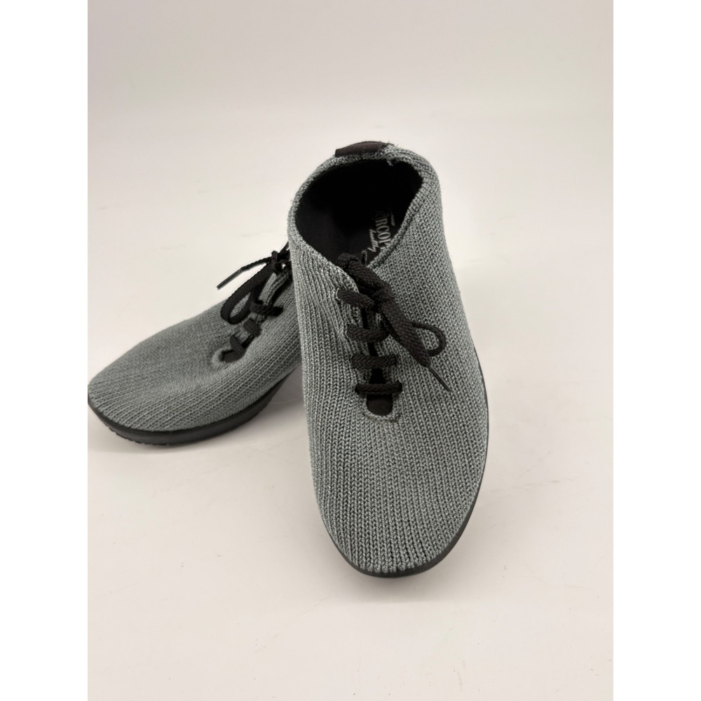 Arcopedico LS Knit Oxford Shoes Gray Womens Size 38 Comfort Walking Shoes